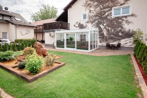 Property building, Patio, Garden view