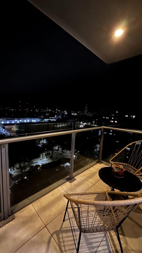 Night, View (from property/room), Balcony/Terrace