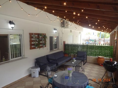 Property building, Patio, Seating area