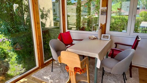 Garden, View (from property/room), Balcony/Terrace, Seating area, Dining area, Garden view