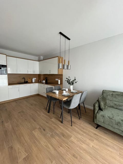 Kitchen or kitchenette, Living room, stove