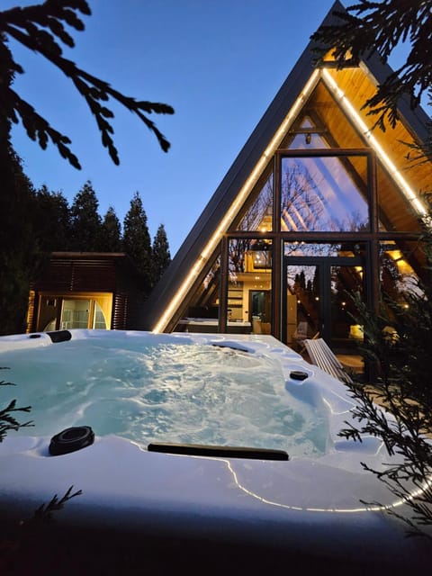 Night, Natural landscape, Hot Tub, Hot Tub