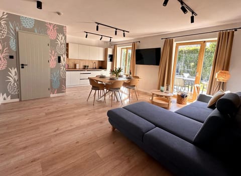 Communal lounge/ TV room, TV and multimedia, Kitchen or kitchenette, Living room, Seating area, Dining area