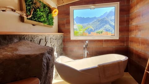 Bathroom, Mountain view, Bath