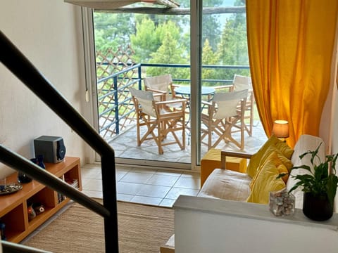 Patio, View (from property/room), Balcony/Terrace, Living room, Seating area