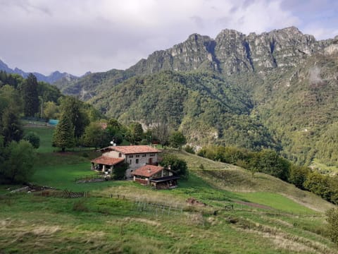 Property building, Natural landscape, Mountain view