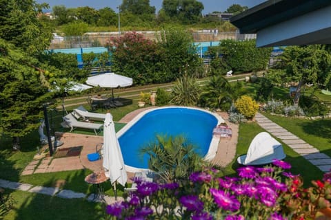 Garden, Pool view, Swimming pool, sunbed