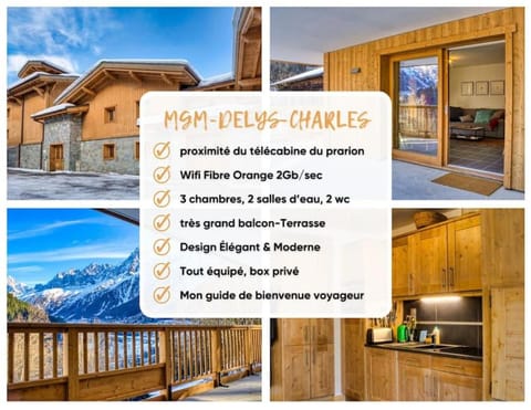 MGM Charles Delys - 3 Rooms - Les Houches Apartment in Les Houches