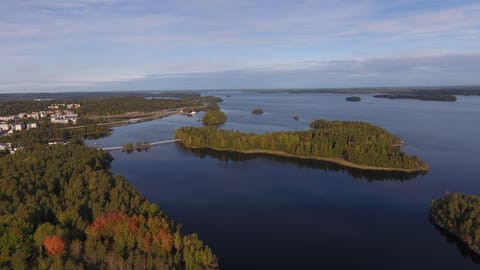 Natural landscape, Bird's eye view, Lake view