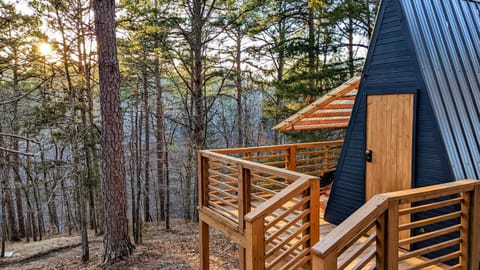 Loblolly Pines #3 Adventure Aframe House in Eureka Springs