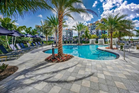 Hard Rock Stadium Home Base! Luxe Condo with Pool Apartment in Miami Gardens