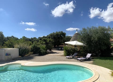 Day, Natural landscape, Garden, Pool view, Swimming pool, sunbed