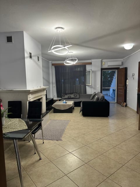 Facade/entrance, Living room, Dining area, air conditioner