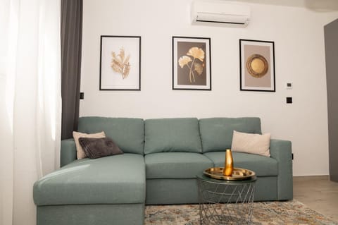 Living room, Seating area, air conditioner