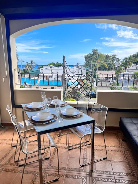 Balcony/Terrace, Dining area, Sea view
