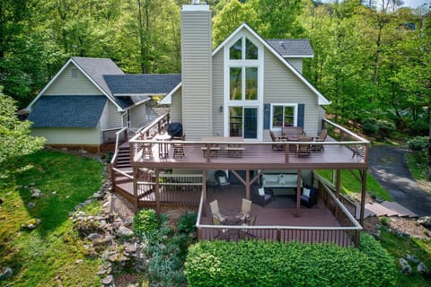 Sunrise with Grandfather House in Sugar Mountain
