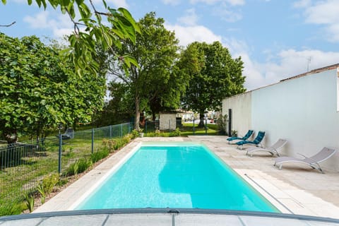Property building, Living room, Swimming pool