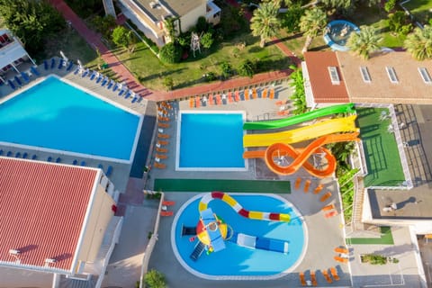Day, Bird's eye view, Aqua park, Swimming pool