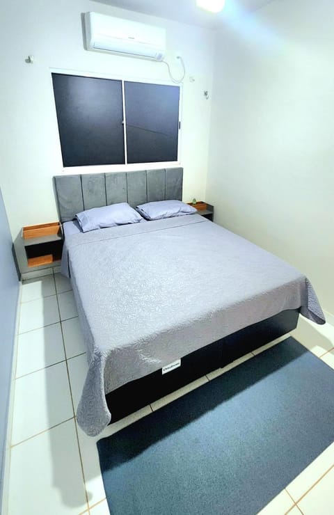 Bed, Bedroom, air conditioner
