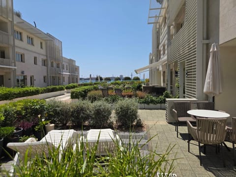 Patio, Garden, View (from property/room), City view, Sea view