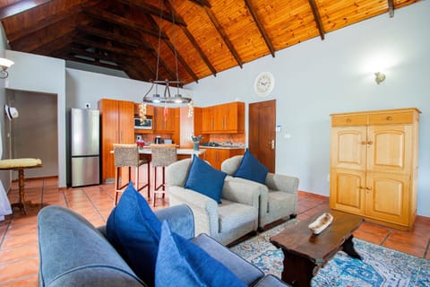 Kitchen or kitchenette, Living room, Seating area, oven, stove