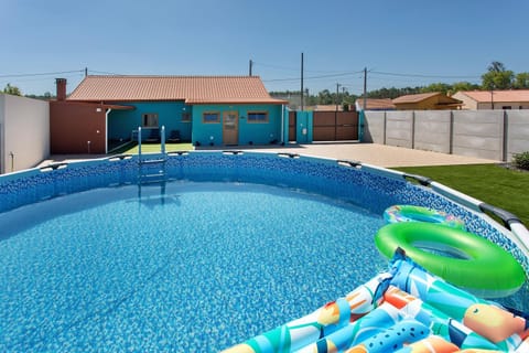Property building, Living room, Swimming pool