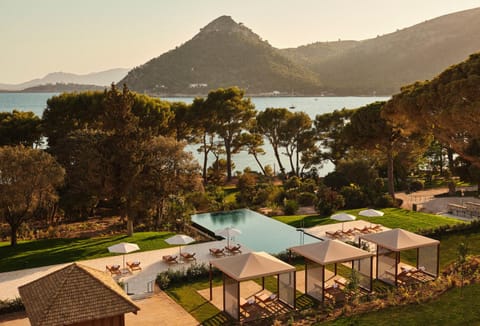 Natural landscape, Garden, Pool view, Sea view, Swimming pool