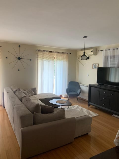 Living room, air conditioner