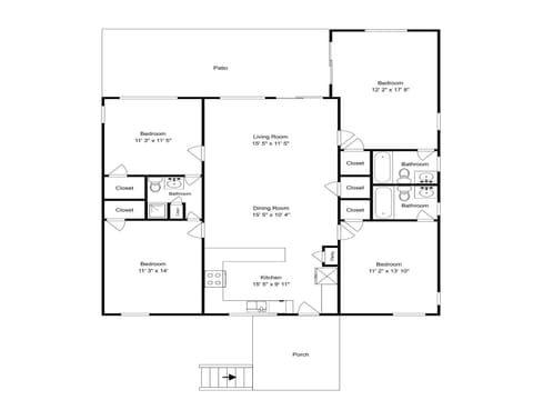 Loony Dunes House in Topsail Beach