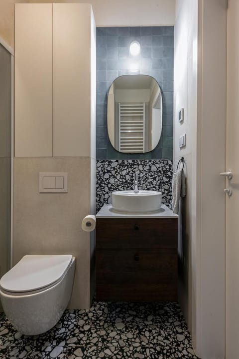 Shower, Toilet, Bathroom, towels