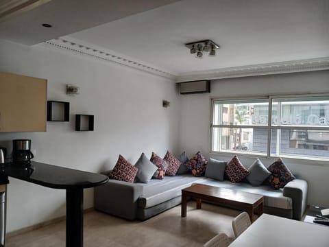 Living room, air conditioner