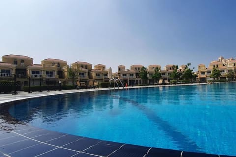 Property building, Pool view