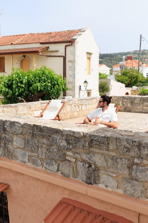 Property building, Patio, Day, Natural landscape, View (from property/room), Balcony/Terrace