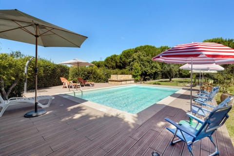 Property building, Living room, Swimming pool