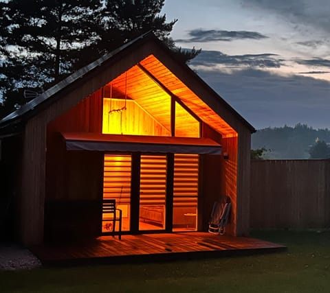 Property building, Natural landscape, Sunset