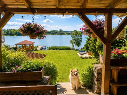 Garden, Pets, Garden view, Lake view