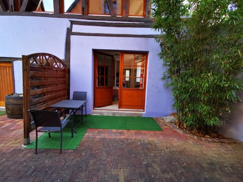 Property building, Patio