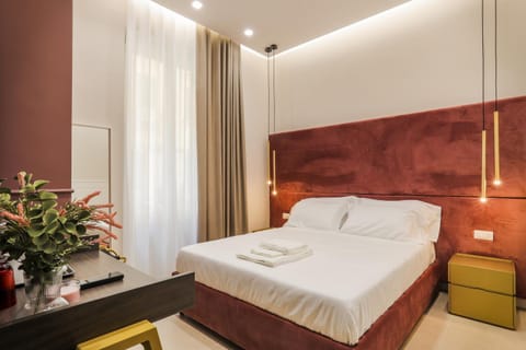 Bed, TV and multimedia, Photo of the whole room, Bedroom