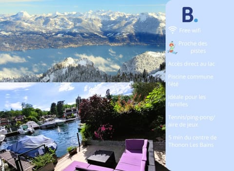 Le bonheur les pieds dans l'eau Villa in Thonon-les-Bains