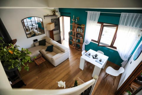 Library, Living room, Seating area, Dining area