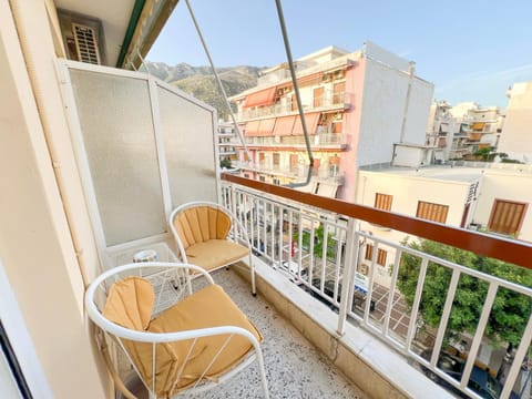 View (from property/room), Balcony/Terrace, Seating area