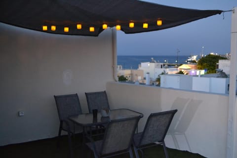 Patio, View (from property/room), Balcony/Terrace, Seating area, Sea view