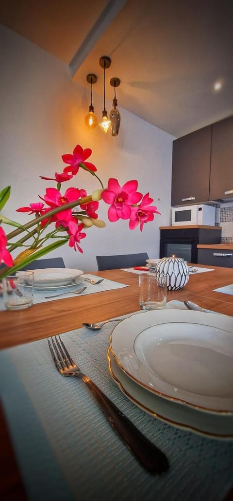 Kitchen or kitchenette, Dining area