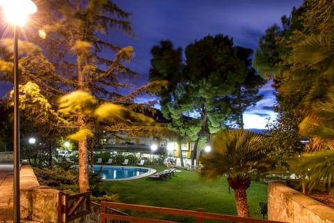 Night, Garden view