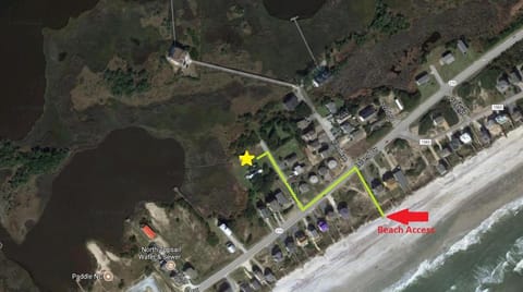 Sunset Bay House in North Topsail Beach