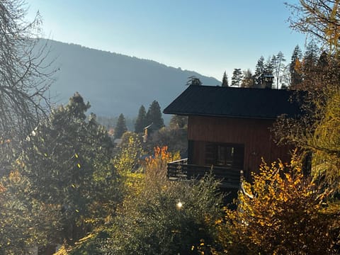 Property building, Natural landscape, Autumn, Mountain view