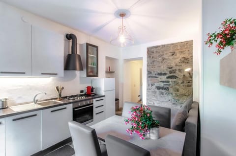 Living room, kitchen