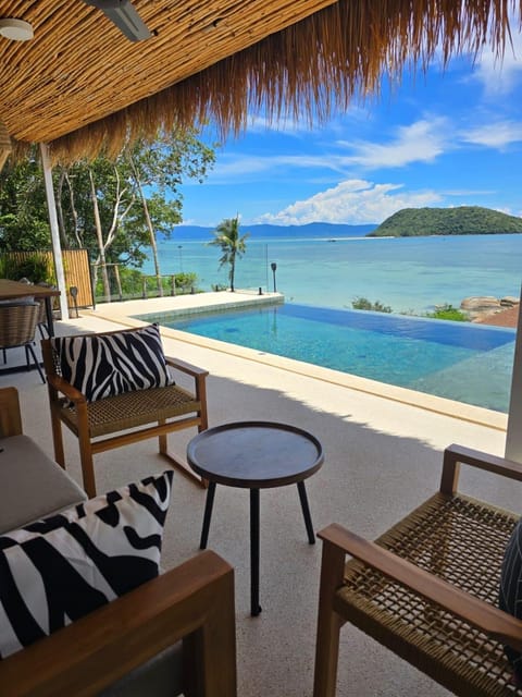 View (from property/room), Pool view, Sea view, Swimming pool