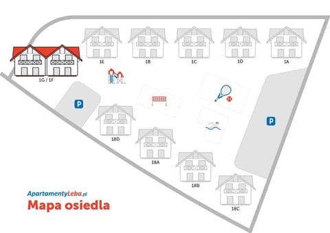 Apartament Amsterdam- Apartamenty Łeba Apartment in Pomeranian Voivodeship