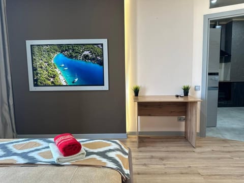 Bed, TV and multimedia, Bedroom